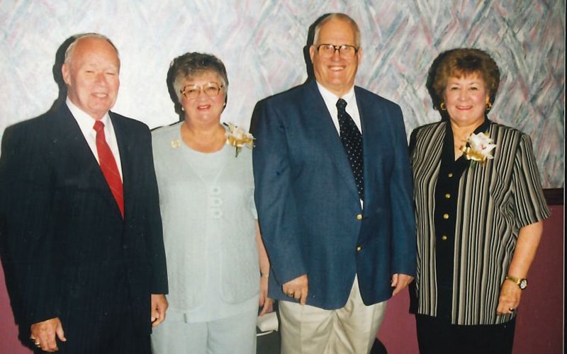 Denny, Mary, Whitey and Betty